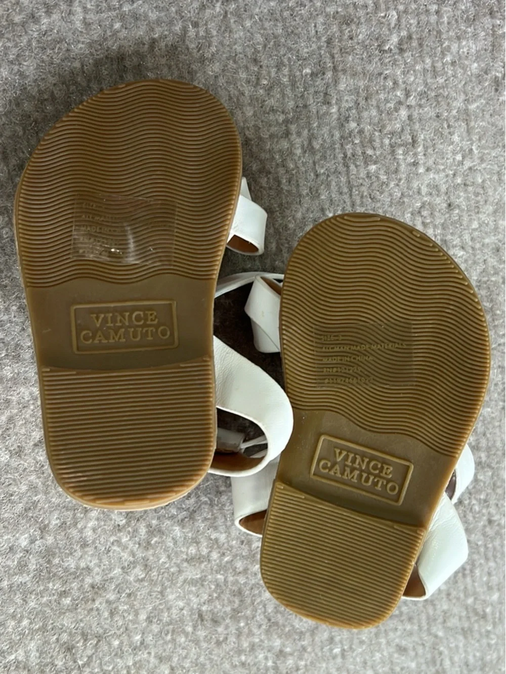 Vince Camuto Toddler Girls Braided Strap Sandals size 3